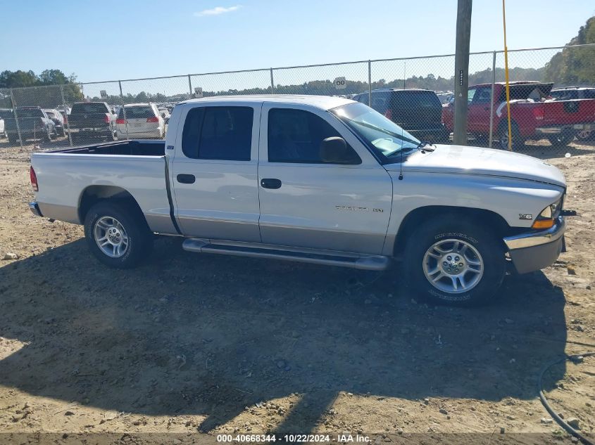 2000 Dodge Dakota Slt/Sport VIN: 1B7GL2AX7YS645001 Lot: 40668344