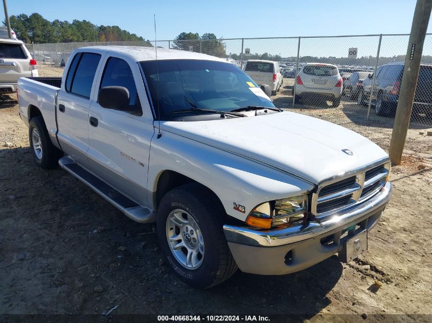 2000 Dodge Dakota Slt/Sport VIN: 1B7GL2AX7YS645001 Lot: 40668344