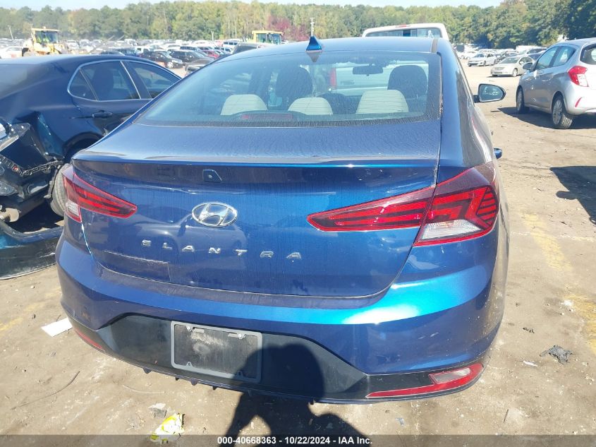 2019 Hyundai Elantra Sel VIN: 5NPD84LF7KH469092 Lot: 40668363