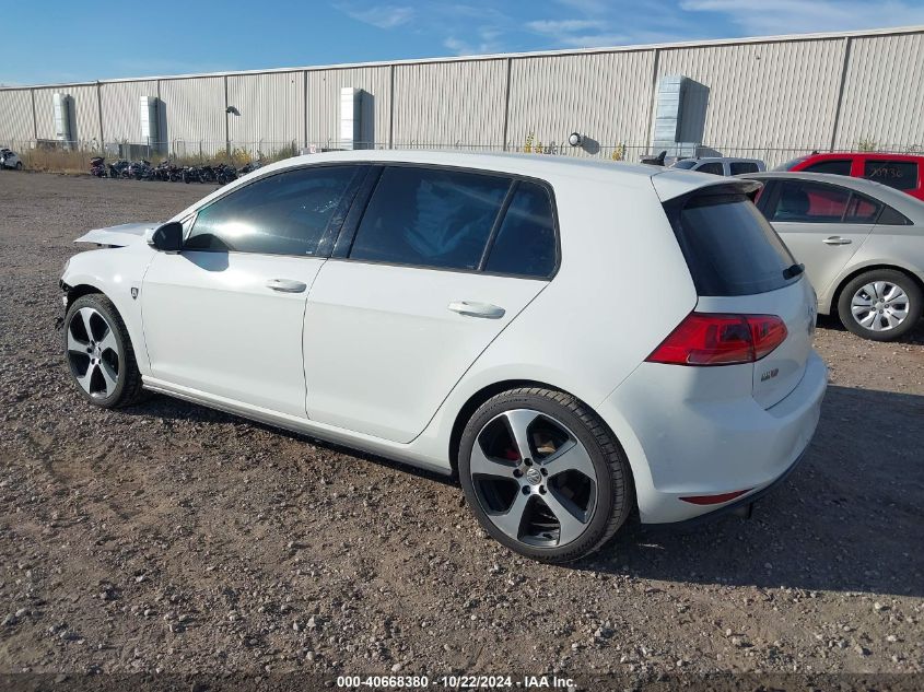 VIN 3VW5T7AU4GM036558 2016 Volkswagen Golf Gti, S 4... no.3