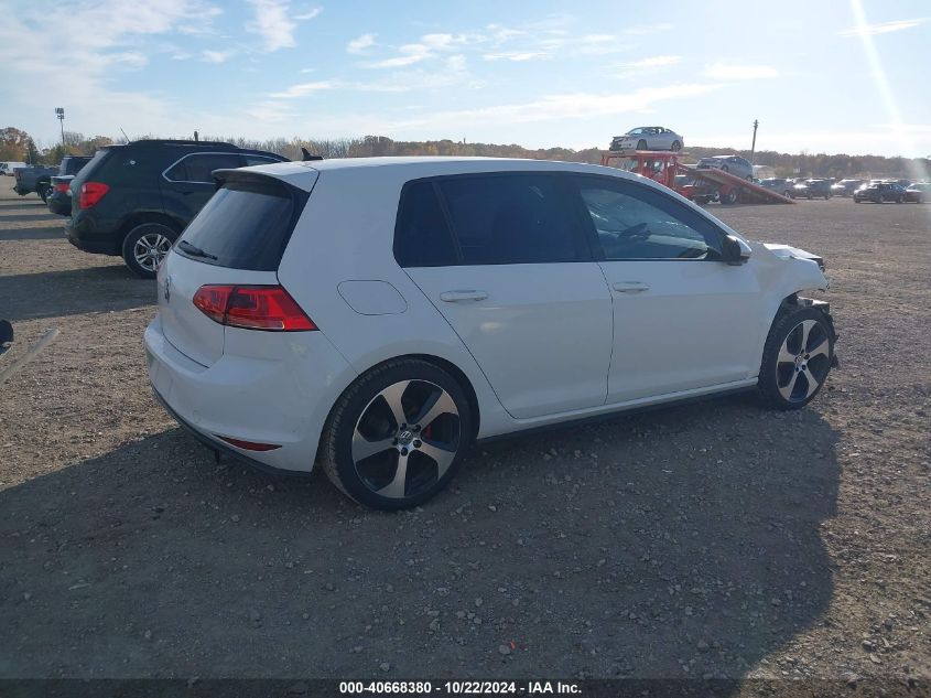 VIN 3VW5T7AU4GM036558 2016 Volkswagen Golf Gti, S 4... no.4