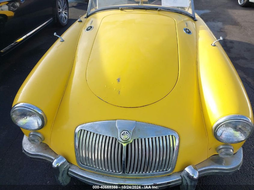 1961 Mg Roadster VIN: 62GHNL2103605 Lot: 40668388