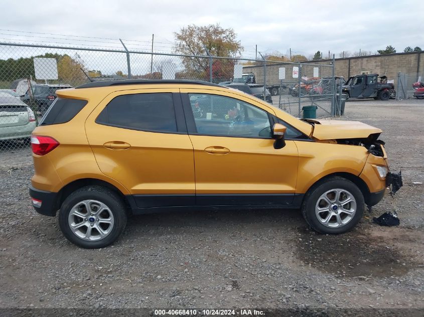 2022 Ford Ecosport Se VIN: MAJ6S3GL0NC458302 Lot: 40668410