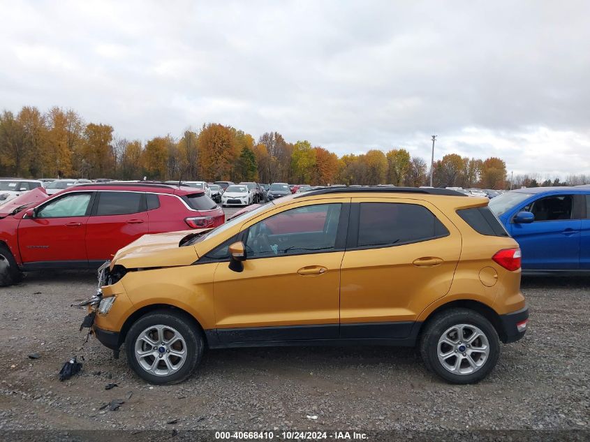 2022 Ford Ecosport Se VIN: MAJ6S3GL0NC458302 Lot: 40668410