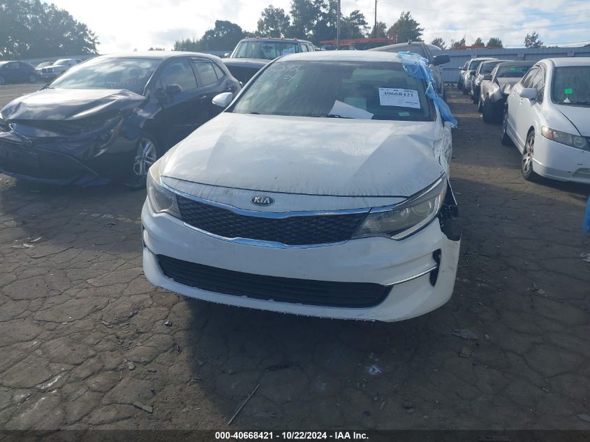 2018 Kia Optima Lx VIN: 5XXGT4L39JG216092 Lot: 40668421