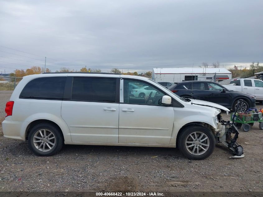 2014 Dodge Grand Caravan Sxt VIN: 2C4RDGCG3ER433483 Lot: 40668422