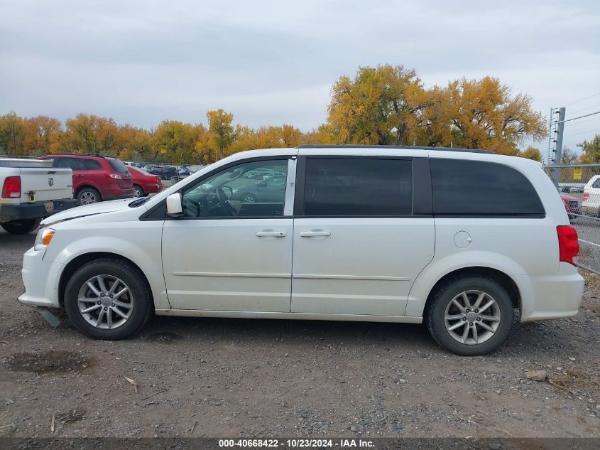 2014 Dodge Grand Caravan Sxt VIN: 2C4RDGCG3ER433483 Lot: 40668422