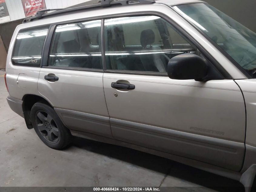 2000 Subaru Forester S VIN: JF1SF6559YH705493 Lot: 40668424