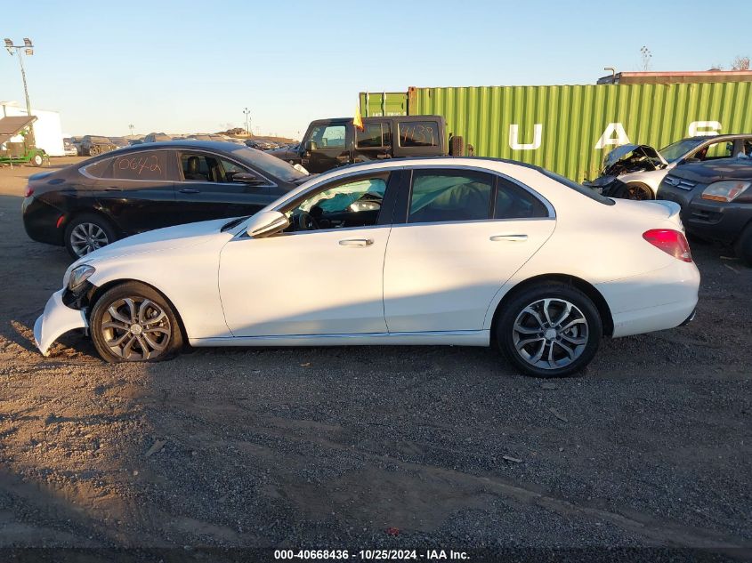 2016 Mercedes-Benz C 300 4Matic VIN: 55SWF4KB5GU107800 Lot: 40668436