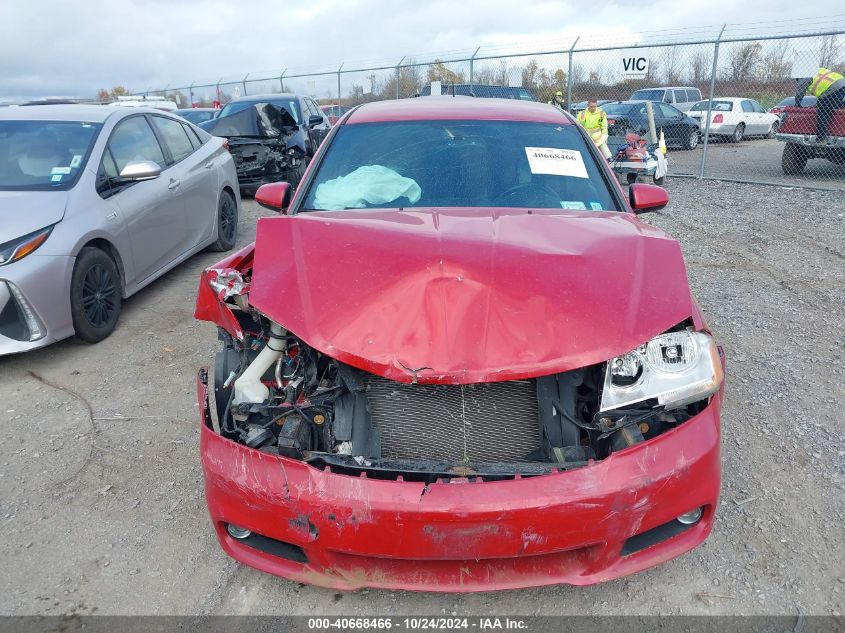 2013 Dodge Avenger R/T VIN: 1C3CDZBG6DN562899 Lot: 40668466