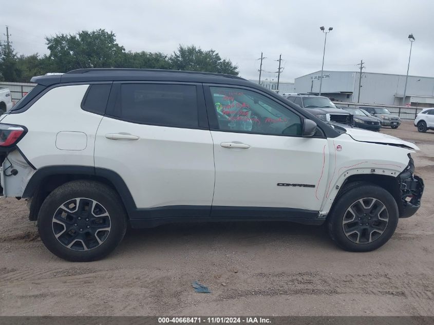 2020 Jeep Compass Trailhawk 4X4 VIN: 3C4NJDDB2LT166954 Lot: 40668471