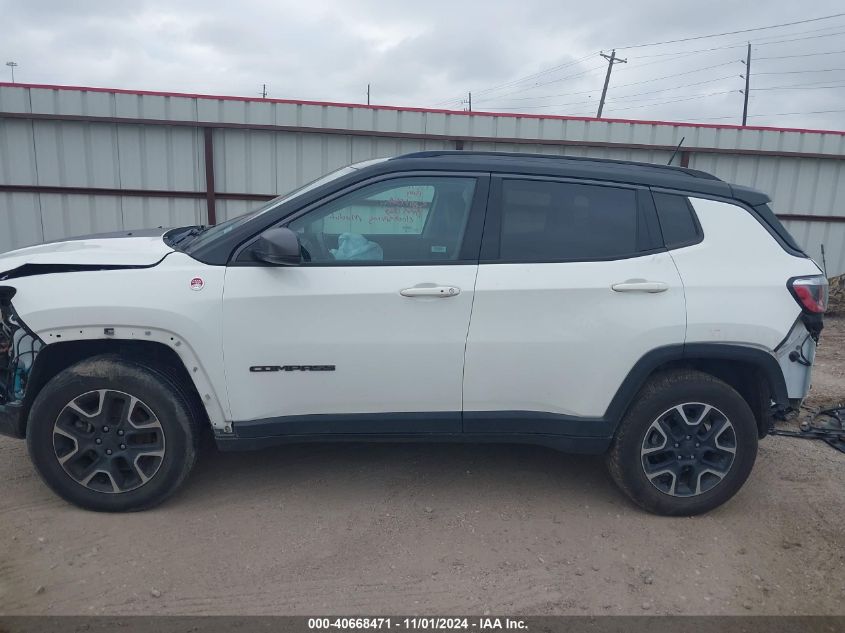 2020 Jeep Compass Trailhawk 4X4 VIN: 3C4NJDDB2LT166954 Lot: 40668471