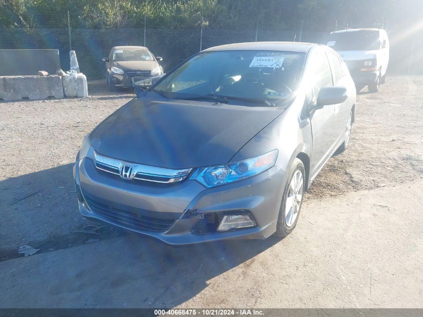 2012 Honda Insight Ex VIN: JHMZE2H70CS004787 Lot: 40668475