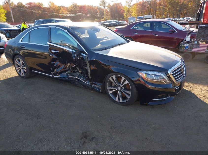 2016 Mercedes-Benz S 550 4Matic VIN: WDDUG8FB1GA260986 Lot: 40668511