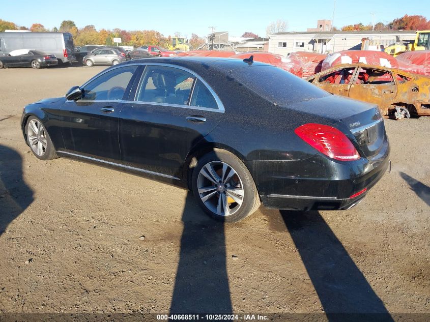 2016 Mercedes-Benz S 550 4Matic VIN: WDDUG8FB1GA260986 Lot: 40668511