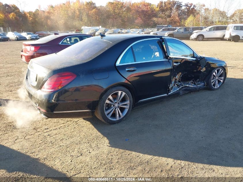 2016 Mercedes-Benz S 550 4Matic VIN: WDDUG8FB1GA260986 Lot: 40668511