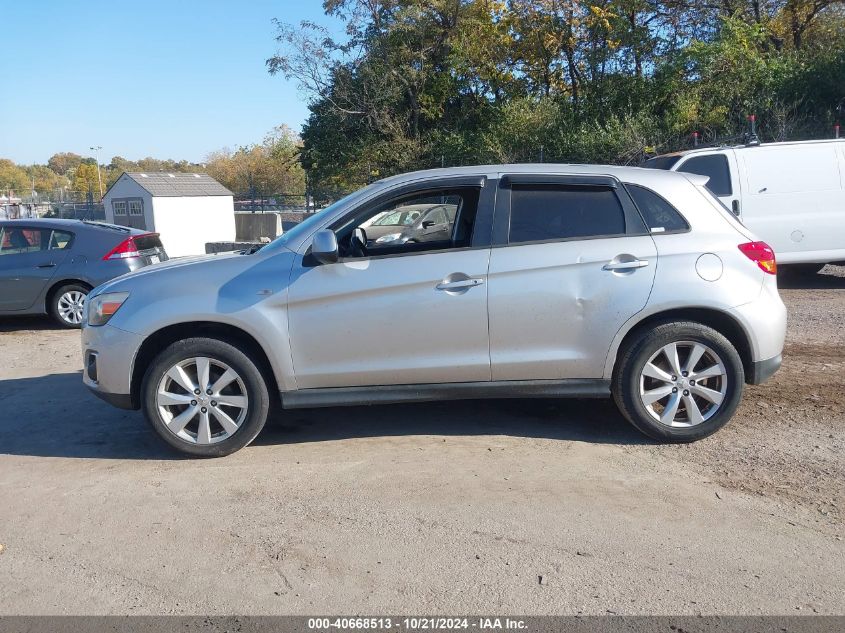 2015 Mitsubishi Outlander Sport Es VIN: 4A4AR3AU7FE002314 Lot: 40668513