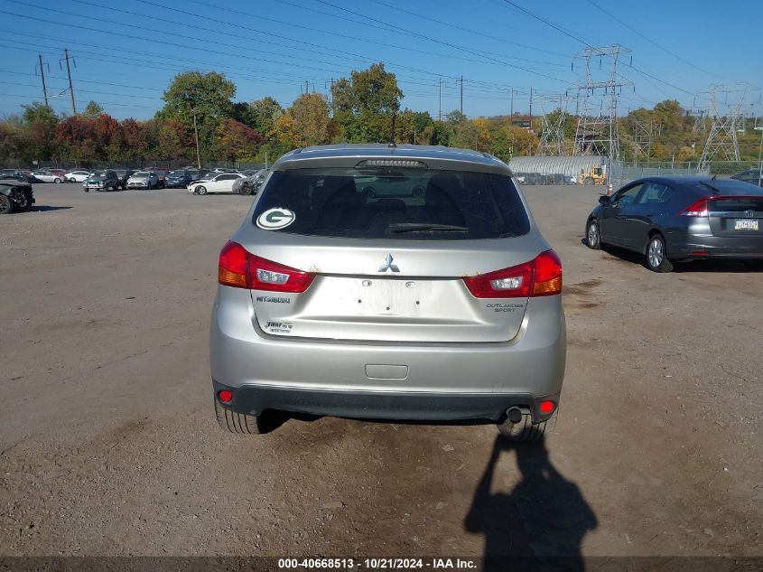 2015 Mitsubishi Outlander Sport Es VIN: 4A4AR3AU7FE002314 Lot: 40668513