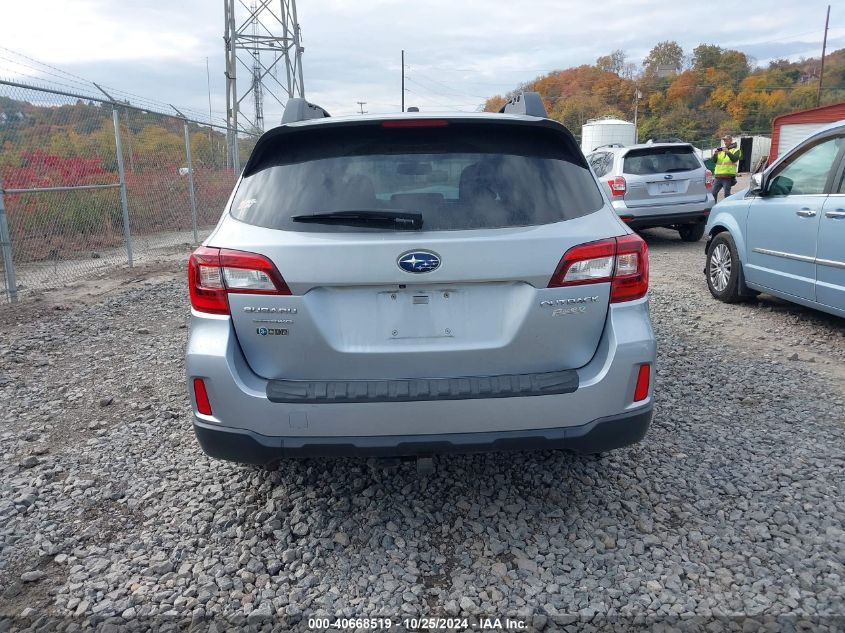 2015 Subaru Outback 2.5I Limited VIN: 4S4BSALC3F3274066 Lot: 40668519