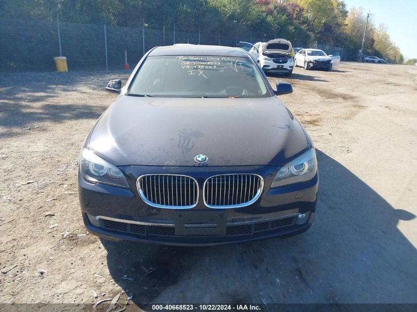 2012 BMW 750Li xDrive VIN: WBAKC8C50CC435669 Lot: 40668523