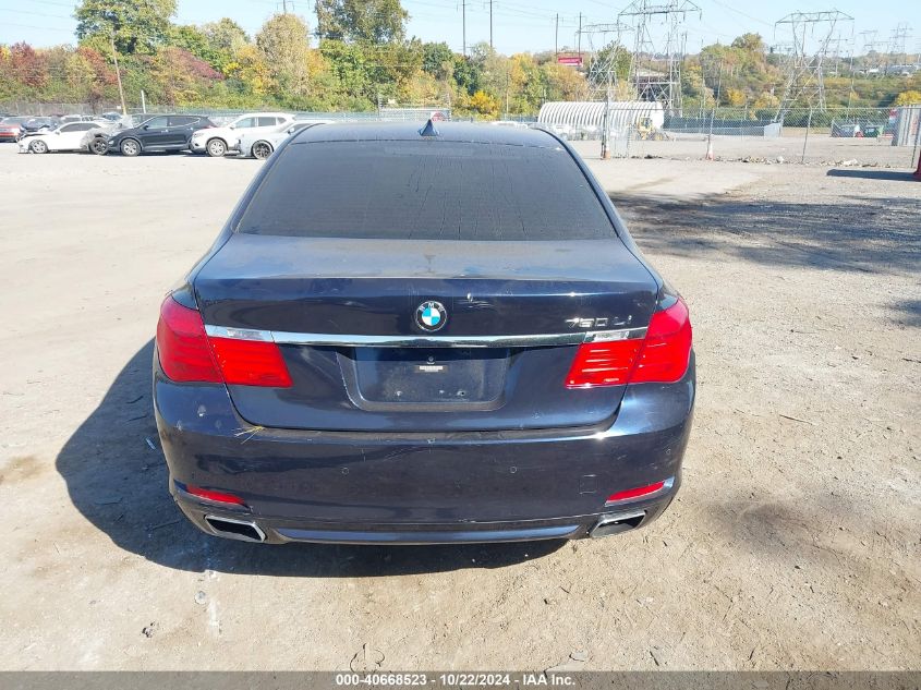 2012 BMW 750Li xDrive VIN: WBAKC8C50CC435669 Lot: 40668523