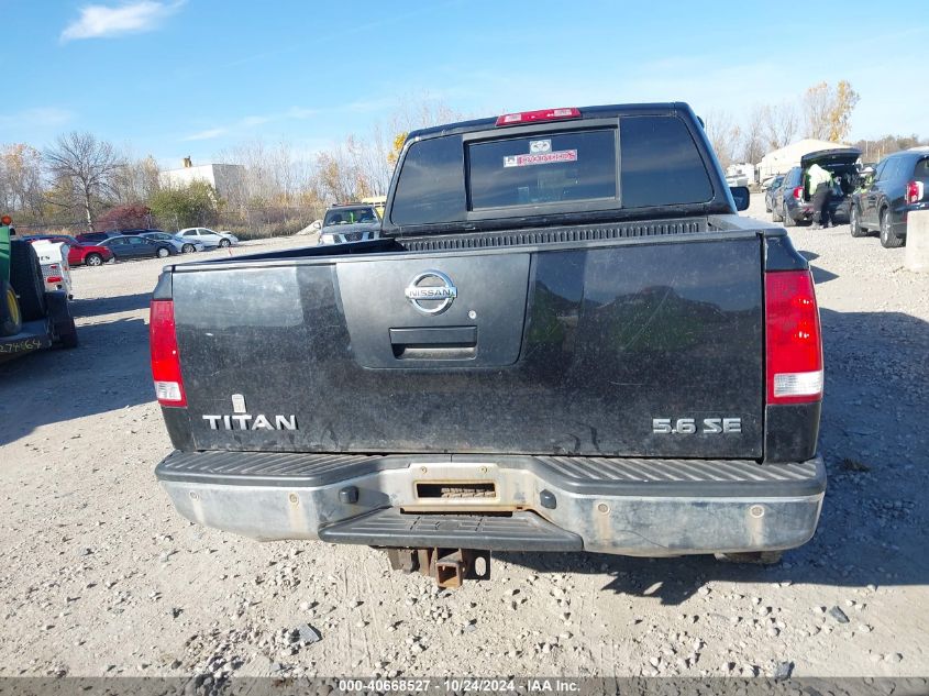 2010 Nissan Titan Se VIN: 1N6AA0EC6AN318808 Lot: 40668527