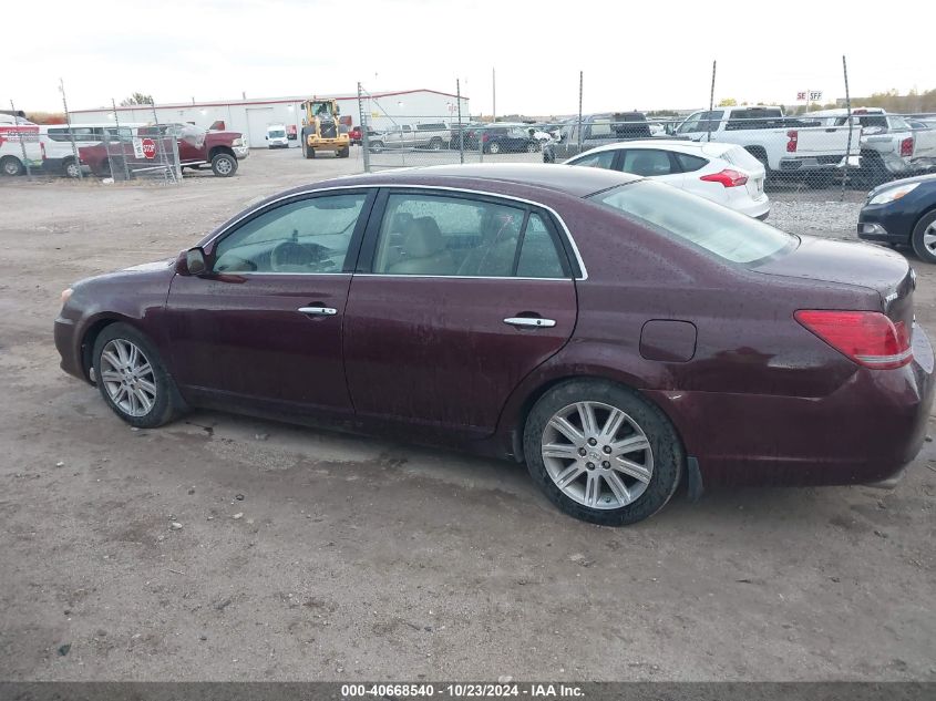 2008 Toyota Avalon Limited VIN: 4T1BK36BX8U272939 Lot: 40668540