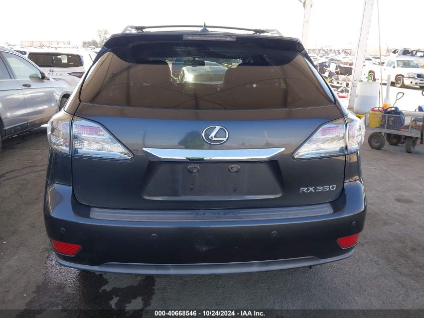 2011 Lexus Rx 350 VIN: JTJBK1BA4B2013692 Lot: 40668546