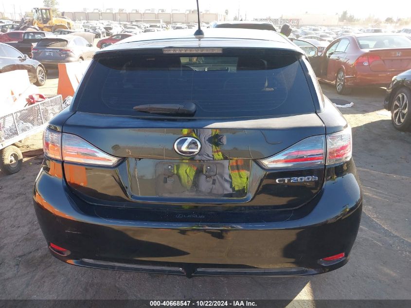 2012 Lexus Ct 200H Premium VIN: JTHKD5BH0C2081098 Lot: 40668547