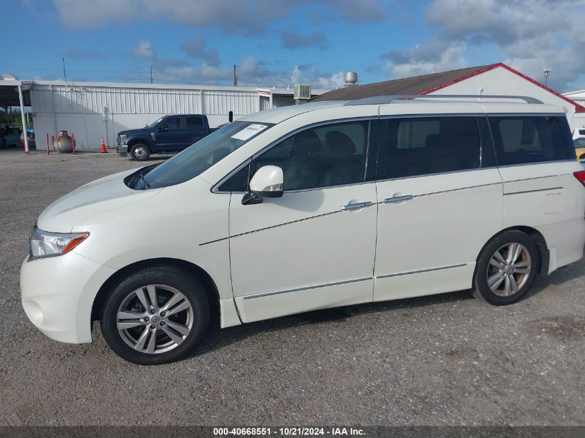 2016 Nissan Quest Sl VIN: JN8AE2KP2G9153646 Lot: 40668551