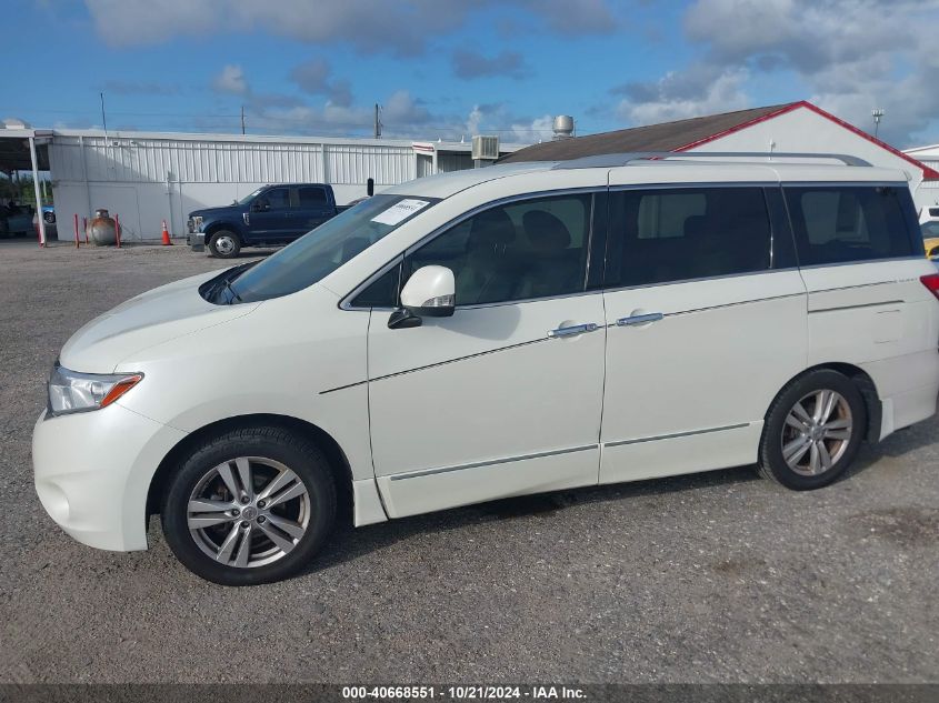 2016 Nissan Quest Sl VIN: JN8AE2KP2G9153646 Lot: 40668551