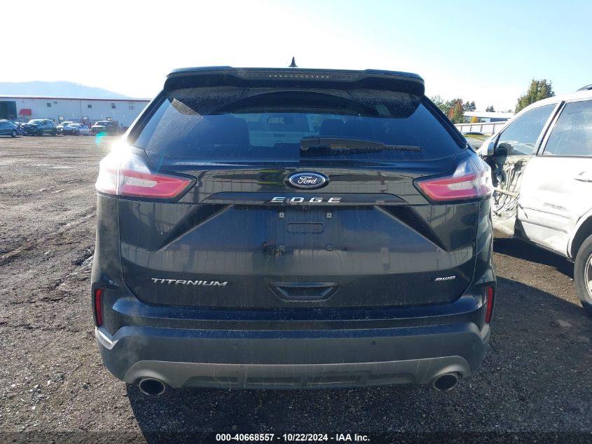 2022 Ford Edge Titanium VIN: 2FMPK4K97NBA53615 Lot: 40668557