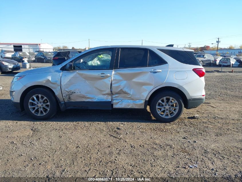 2020 Chevrolet Equinox Fwd Ls VIN: 3GNAXHEV6LS509548 Lot: 40668571