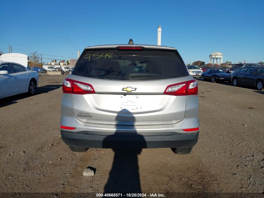 2020 Chevrolet Equinox Fwd Ls VIN: 3GNAXHEV6LS509548 Lot: 40668571