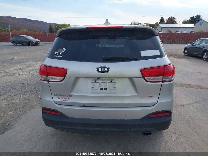 2018 KIA SORENTO 2.4L LX - 5XYPGDA37JG415516