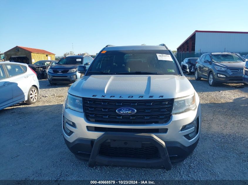 2016 Ford Explorer Sport VIN: 1FM5K8GT6GGC56400 Lot: 40668579