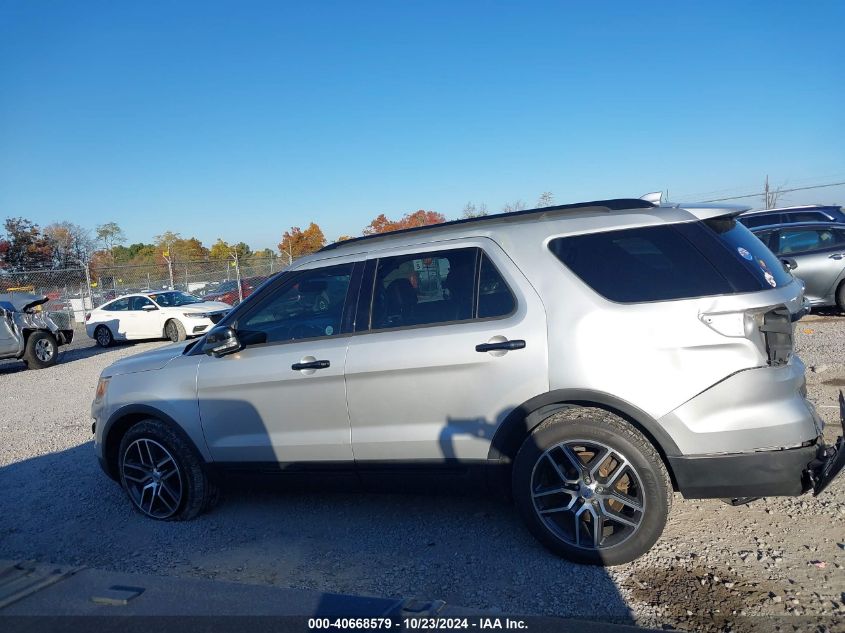 2016 Ford Explorer Sport VIN: 1FM5K8GT6GGC56400 Lot: 40668579