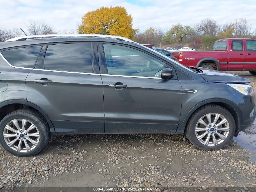 2018 Ford Escape Titanium VIN: 1FMCU9J90JUA50129 Lot: 40668590