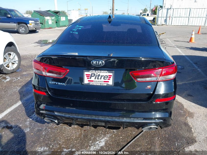 2019 Kia Optima S VIN: 5XXGT4L37KG297434 Lot: 40668596