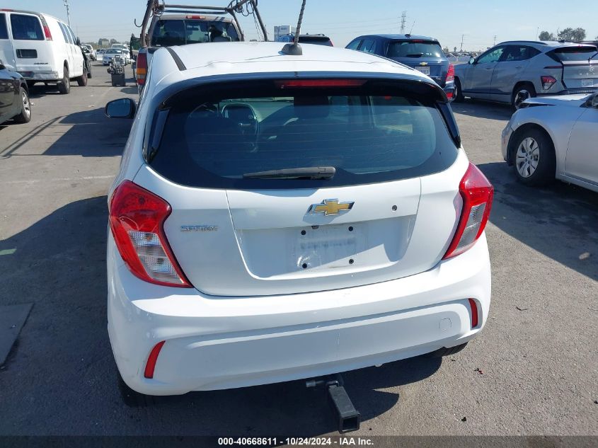 2020 Chevrolet Spark Fwd Ls Automatic VIN: KL8CB6SAXLC456440 Lot: 40668611