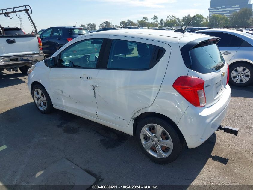 2020 Chevrolet Spark Fwd Ls Automatic VIN: KL8CB6SAXLC456440 Lot: 40668611