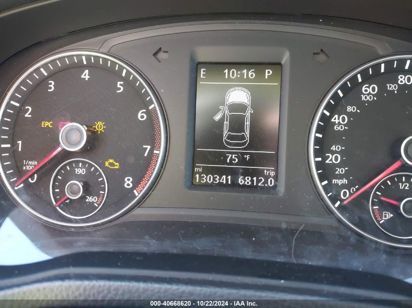 2014 Volkswagen Passat 1.8T Se VIN: 1VWBS7A39EC119530 Lot: 40668620