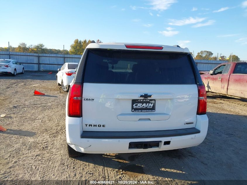 2018 Chevrolet Tahoe Premier VIN: 1GNSCCKJ4JR401093 Lot: 40668621