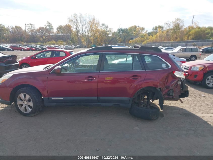 2012 Subaru Outback 2.5I VIN: 4S4BRBAC2C3283504 Lot: 40668647
