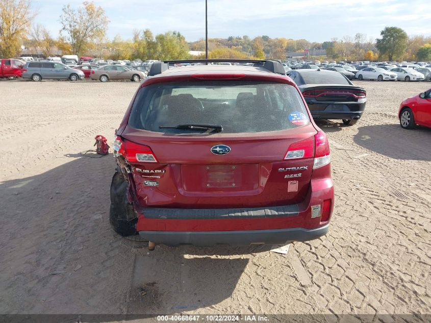 2012 Subaru Outback 2.5I VIN: 4S4BRBAC2C3283504 Lot: 40668647