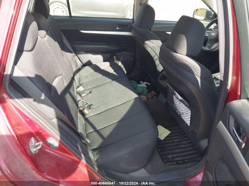 2012 Subaru Outback 2.5I VIN: 4S4BRBAC2C3283504 Lot: 40668647