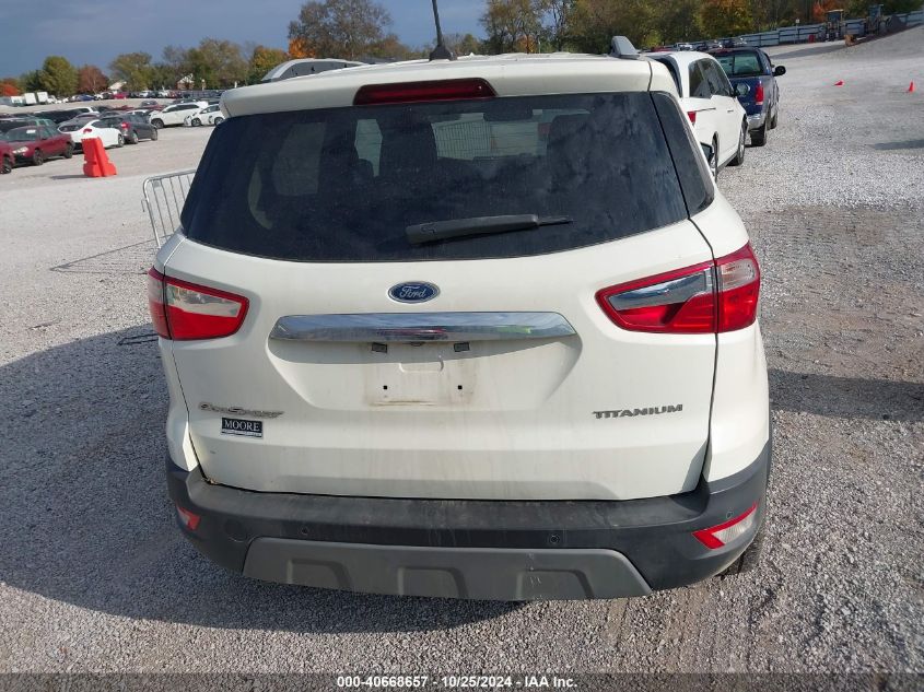 2021 Ford Ecosport Titanium VIN: MAJ3S2KE9MC422340 Lot: 40668657