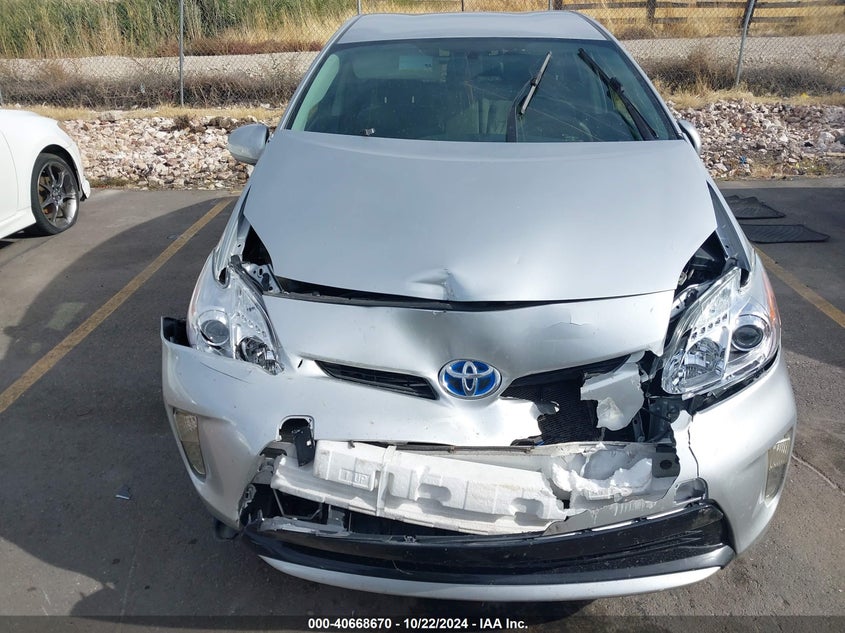 2012 TOYOTA PRIUS VIN: JTDKN3DUXC5460749