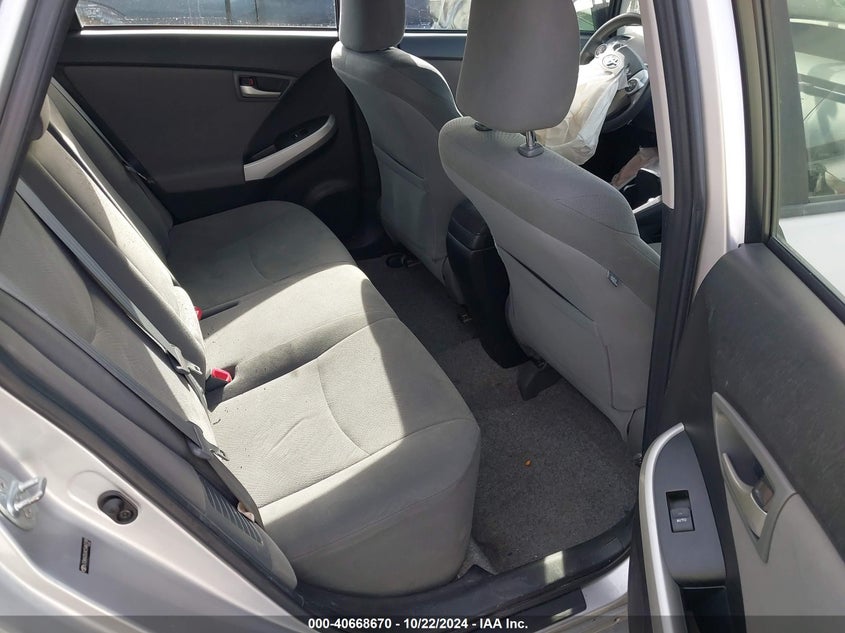 2012 TOYOTA PRIUS VIN: JTDKN3DUXC5460749