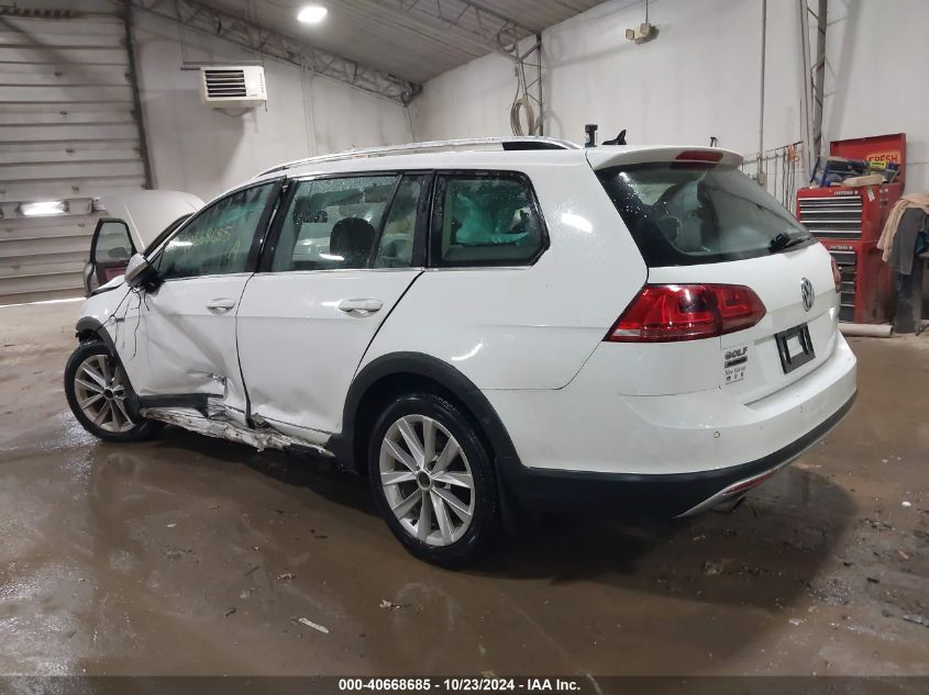 2017 Volkswagen Golf Alltrack Tsi S/Tsi Se/Tsi Sel VIN: 3VWH17AU2HM535234 Lot: 40668685